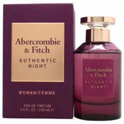 Abercrombie & Fitch Authentic Night Eau De Parfum Spray 100ml