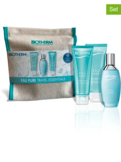 Biotherm 3tlg. Körperpflege-Set - Edt, Duschgel Und Bodylotion