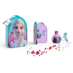 Disney Frozen II Gift Set 100ml EDT + Lip Gloss + Bag -Hauschks Geschaft disney frozen ii gift set 100ml edt lip gloss bag 5