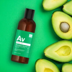 Avocado & Almond Superfood Nourishing Body Oil 200ml -Hauschks Geschaft dr botanicals avocado and almond superfood nourishing body oil 200ml 3