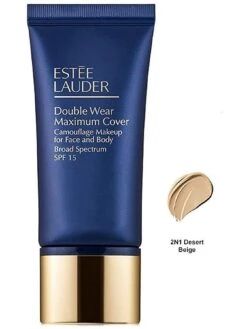 Foundation "Double Wear - Maximum Cover - 2N1 Desert Beige", 30 Ml