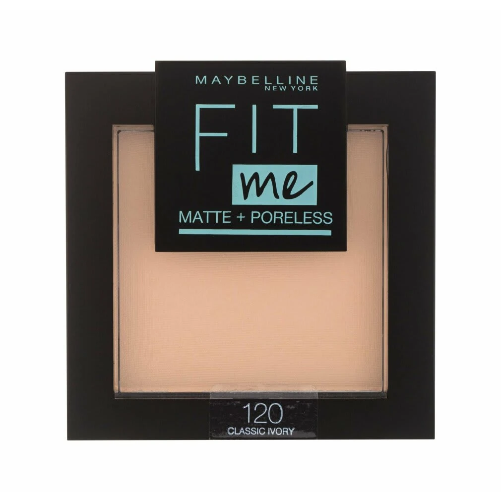 Maybelline Fit Me! Matte + Poreless Puder Nr. 120 Classic 2 Maybelline Fit Me! Matte + Poreless Puder Nr. 120 Classic – Bild 2