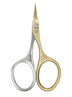 Nagelhautschere "Inox Style - Titanium" In Silber/ Gold