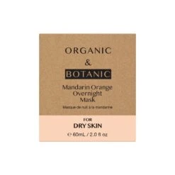 OB Mandarin Orange Overnight Mask 60ml 2020 -Hauschks Geschaft organic and botanic ob mandarin orange overnight mask 60ml 2020 2