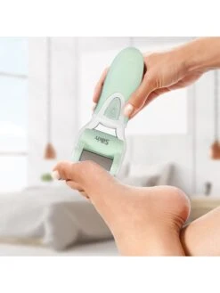 Hornhautentferner "MicroPedi Wet & Dry" In Grün -Hauschks Geschaft silkn hornhautentferner micropedi wet and dry in grun 3