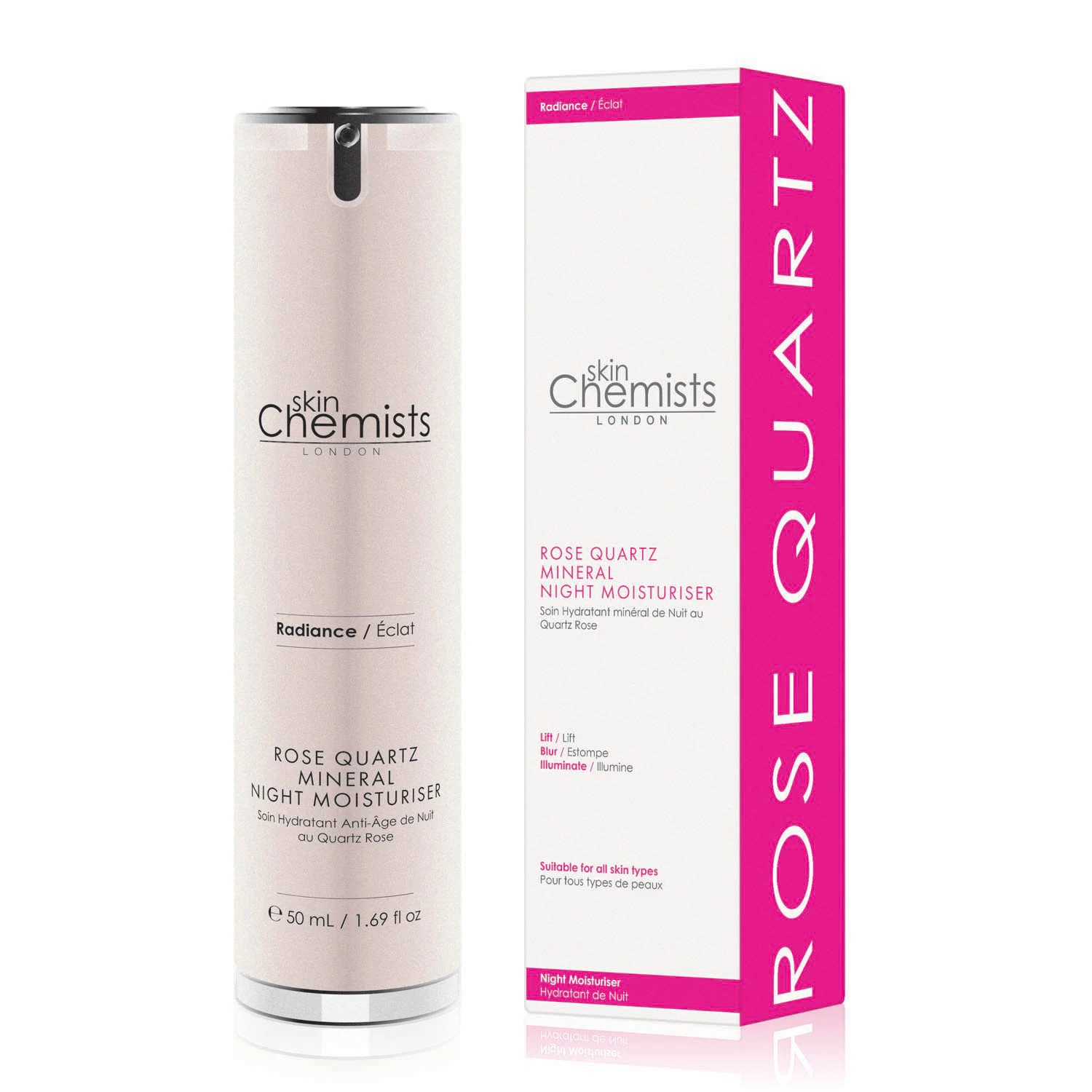 SC Rose Quartz Mineral Night Moisturiser 50ml 1 SC Rose Quartz Mineral Night Moisturiser 50ml