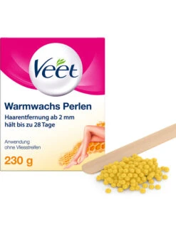 Veet Warmwachsperlen, 230 G
